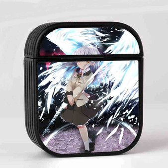 Angel Beats Greatest Case for AirPods Sublimation Hard Durable Plastic Glossy