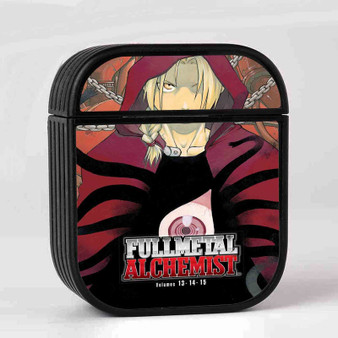 Edward Elric Fullmetal Alchemist Case for AirPods Sublimation Hard Durable Plastic Glossy