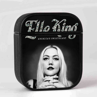 Elle King Case for AirPods Sublimation Hard Durable Plastic Glossy