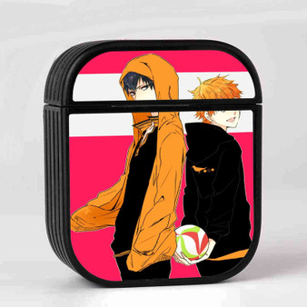 Haikyuu Greatest Case for AirPods Sublimation Hard Durable Plastic Glossy