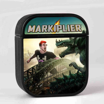 Markiplier Monster Case for AirPods Sublimation Hard Durable Plastic Glossy