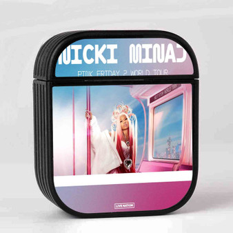 Nicki Minaj Pink Friday 2 World Tour Case for AirPods Sublimation Hard Durable Plastic Glossy
