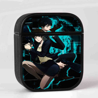 Psycho Pass Case for AirPods Sublimation Hard Durable Plastic Glossy