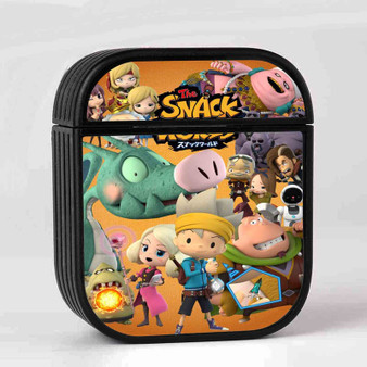 The Snack World Case for AirPods Sublimation Hard Durable Plastic Glossy