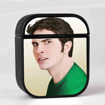 Tobuscus Case for AirPods Sublimation Hard Durable Plastic Glossy