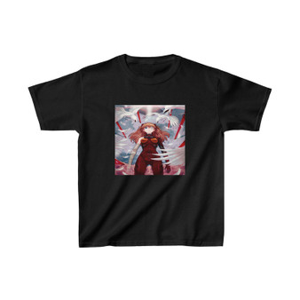 Asuka Langley Soryu Neon Genesis Evangelion Kids T-Shirt Clothing Heavy Cotton Tee Unisex