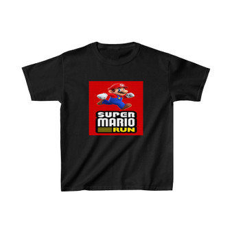 Super Mario Run Kids T-Shirt Clothing Heavy Cotton Tee Unisex