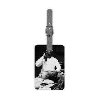 Gucci Mane Greatest Saffiano Polyester Rectangle White Luggage Tag Card Insert