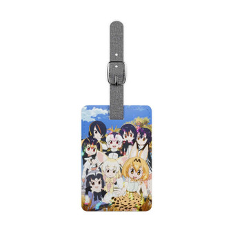 Kemono Friends Saffiano Polyester Rectangle White Luggage Tag Card Insert