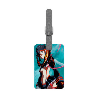 Kill la Kill Greatest Saffiano Polyester Rectangle White Luggage Tag Card Insert