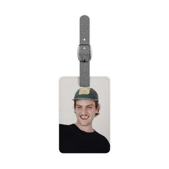 Mac Demarco Saffiano Polyester Rectangle White Luggage Tag Card Insert