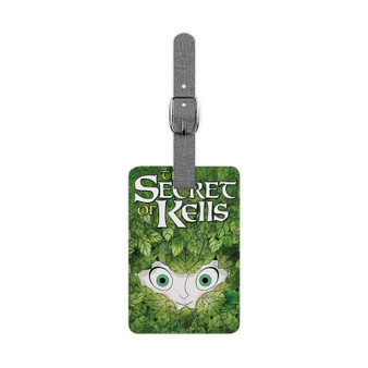 The Secret of Kells Saffiano Polyester Rectangle White Luggage Tag Card Insert