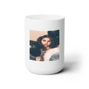 Alessia Cara Ceramic Mug White 15oz Sublimation With BPA Free