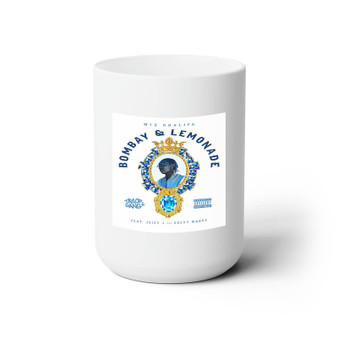 Bombay Lemonade Wiz Khalifa feat Juicy J Chevy Woods Ceramic Mug White 15oz Sublimation With BPA Free