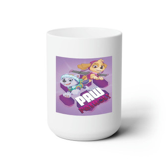 Call The Paw Patrol Ceramic Mug White 15oz Sublimation With BPA Free