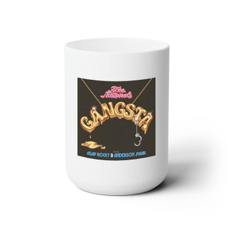 Free Nationals Gangsta Ceramic Mug White 15oz Sublimation With BPA Free