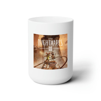 Little Nightmares III Ceramic Mug White 15oz Sublimation With BPA Free