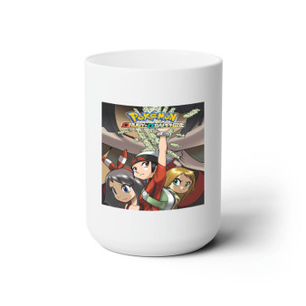 Pokemon Omega Ruby Alpha Sapphire Ceramic Mug White 15oz Sublimation With BPA Free