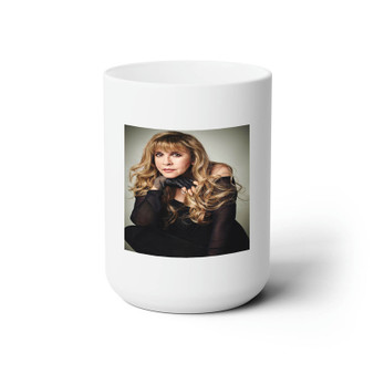 Stevie Nicks Ceramic Mug White 15oz Sublimation With BPA Free