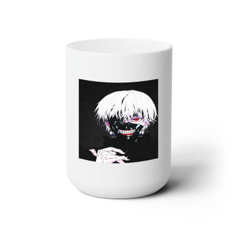 Tokyo Ghoul Top Ceramic Mug White 15oz Sublimation With BPA Free