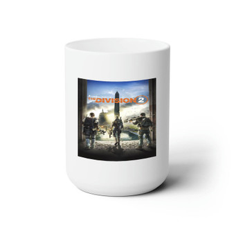 Tom Clancy s The Division 2 Ceramic Mug White 15oz Sublimation With BPA Free