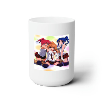 Toradora Newest Ceramic Mug White 15oz Sublimation With BPA Free