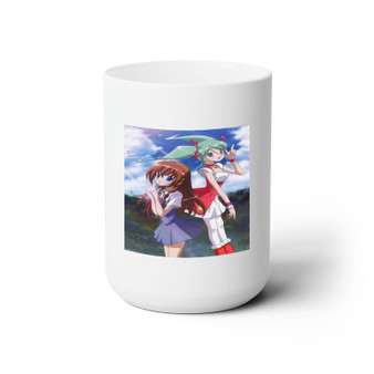 Uta Kata Ceramic Mug White 15oz Sublimation With BPA Free