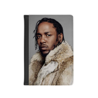 Kendrick Lamar PU Faux Leather Passport Cover Black Wallet Holders Luggage Travel