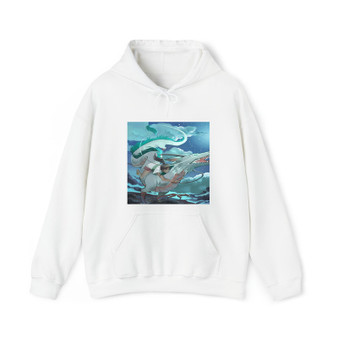 Haku and Chihiro Spirited Away Unisex Heavy Blend Hooded Sweatshirt Hoodie