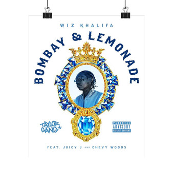 Bombay Lemonade Wiz Khalifa feat Juicy J Chevy Woods Art Print Satin Silky Poster Home Decor