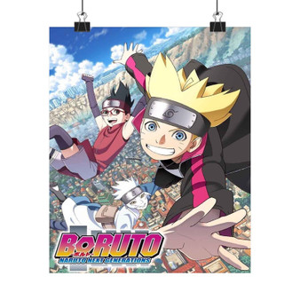 Boruto Naruto Next Generations Art Print Satin Silky Poster Home Decor