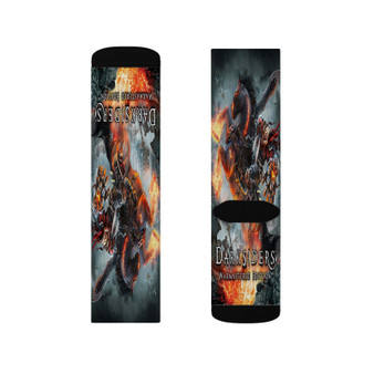 Darksiders Warmastered Edition Sublimation Socks Polyester Unisex Regular Fit White