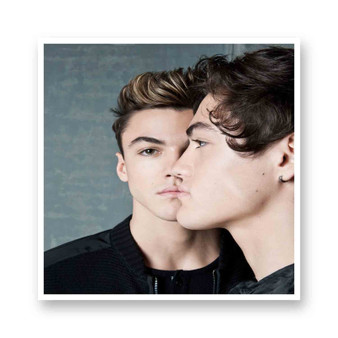 Dolan Twins Greatest White Transparent Kiss-Cut Stickers Vinyl Glossy