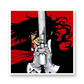 Hellsing White Transparent Kiss-Cut Stickers Vinyl Glossy