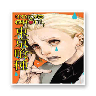 Tokyo Ghoul Best White Transparent Kiss-Cut Stickers Vinyl Glossy