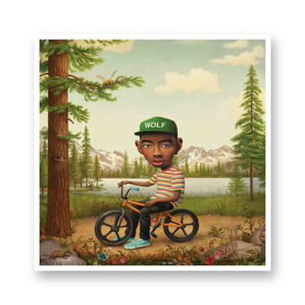 Tyler the Creator Wolf White Transparent Kiss-Cut Stickers Vinyl Glossy