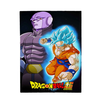 Hit vs Goku Dragon Ball Super Polyester Velveteen Plush Blanket Bedroom Family