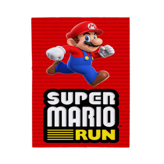 Super Mario Run Polyester Velveteen Plush Blanket Bedroom Family