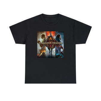 Dragon s Dogma II Classic Fit Unisex T-Shirts Heavy Cotton Tee Crewneck