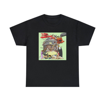 Studio Ghibli Classic Fit Unisex T-Shirts Heavy Cotton Tee Crewneck