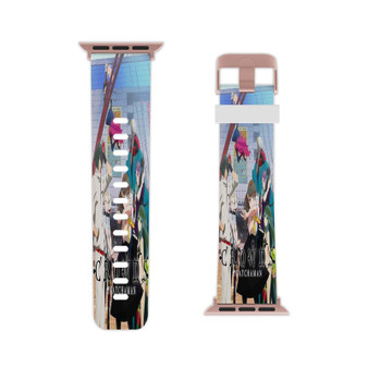 Gatchaman Crowds Professional Grade Thermo Elastomer Replacement Watch Band Straps for Apple Watch