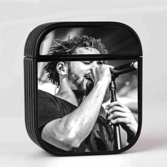 J Cole Greatest Case for AirPods Sublimation Hard Durable Plastic Glossy