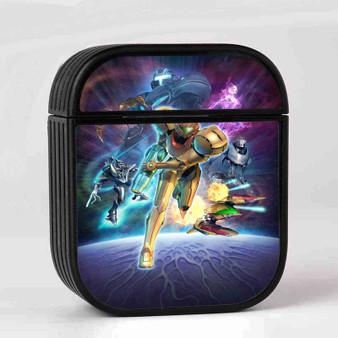 Metroid Prime 3 Corruption Case for AirPods Sublimation Hard Durable Plastic Glossy