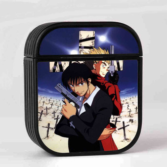 Trigun Anime Series Case for AirPods Sublimation Hard Durable Plastic Glossy