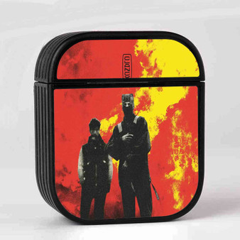 Twenty One Pilots Overcompensate Case for AirPods Sublimation Hard Durable Plastic Glossy