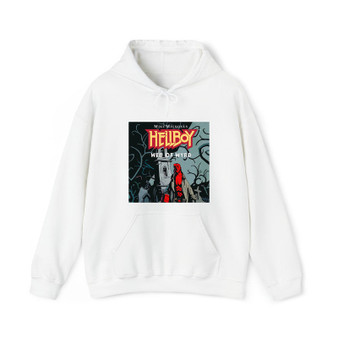 Hellboy Web of Wyrd Cotton Polyester Unisex Heavy Blend Hooded Sweatshirt