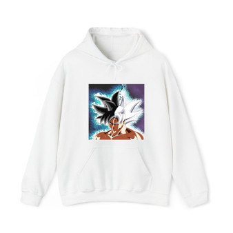 Goku Ultra Instinct Cotton Polyester Unisex Heavy Blend Hooded Sweatshirt