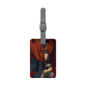 Atomic Samurai Saffiano Polyester Rectangle White Luggage Tag Card Insert