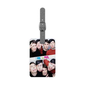 Dan Phil Saffiano Polyester Rectangle White Luggage Tag Card Insert