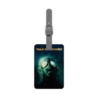 Dead Space Game Saffiano Polyester Rectangle White Luggage Tag Card Insert